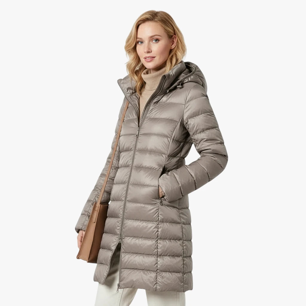Miles & Luna Trench Coat Jacket Ultra light casual design for Women