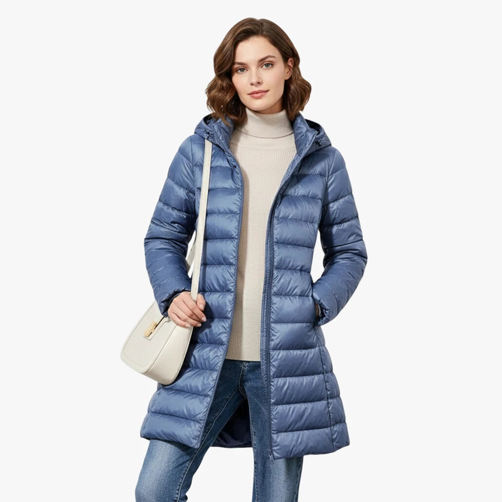 Miles & Luna Trench Coat Jacket Ultra light casual design for Women