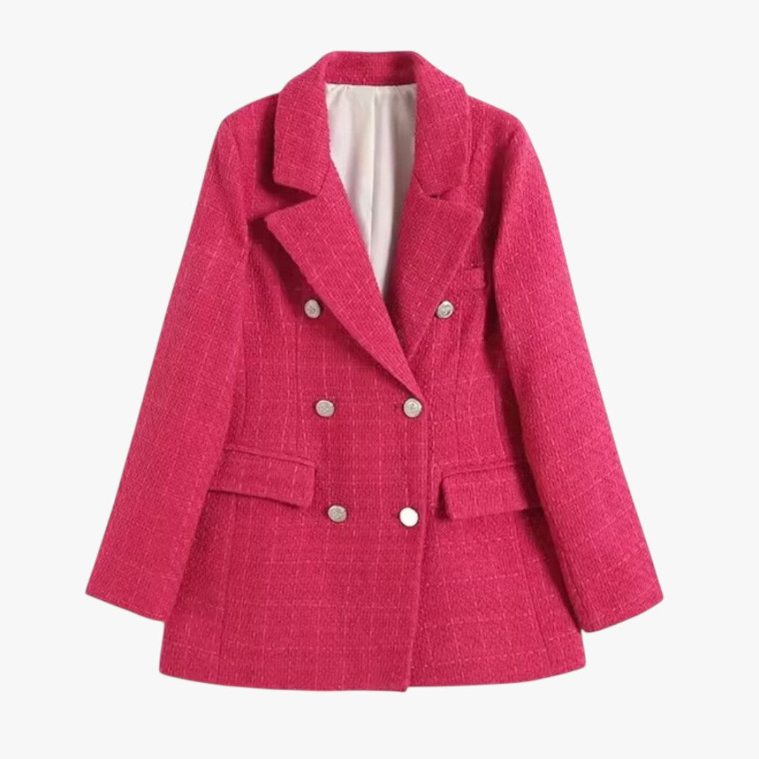 Miles & Luna Tweed Blazer For Women