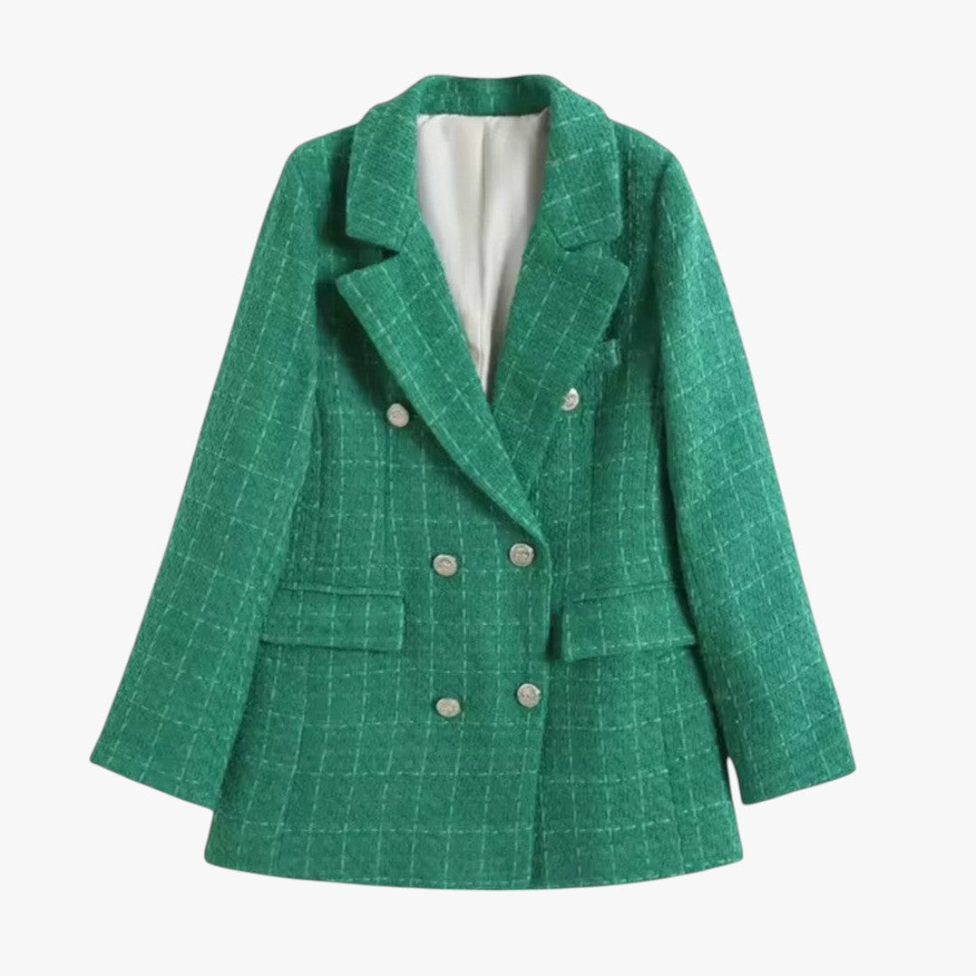 Miles & Luna Tweed Blazer For Women