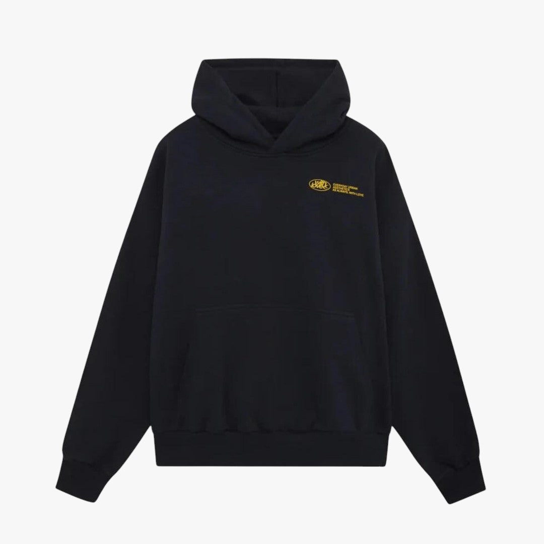 Miles & Luna Unisex Oversized Graphic Hoodie for Effortless Street Vibes