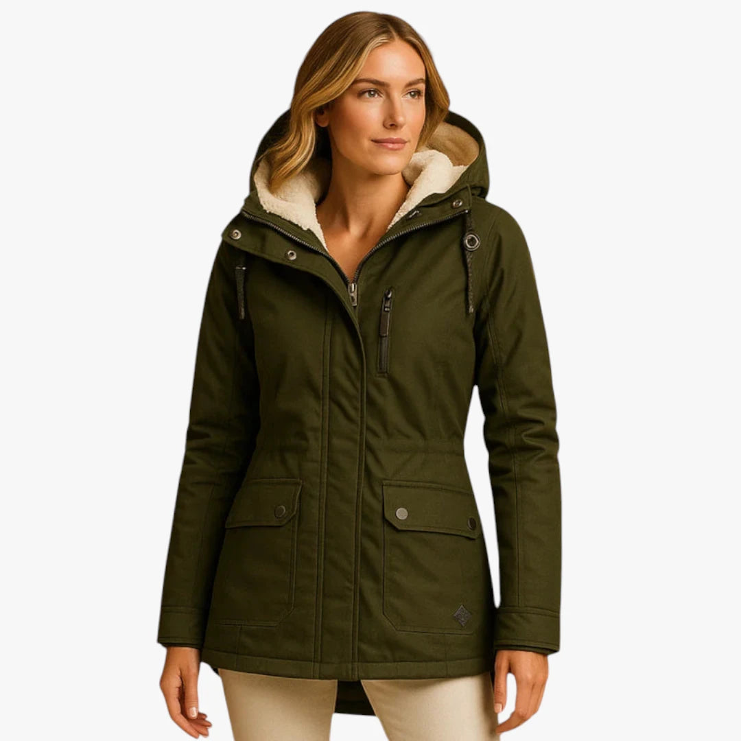 Miles & Luna Winter Coat - Long Elegant Coat with a Stylish Cut for Cold Days