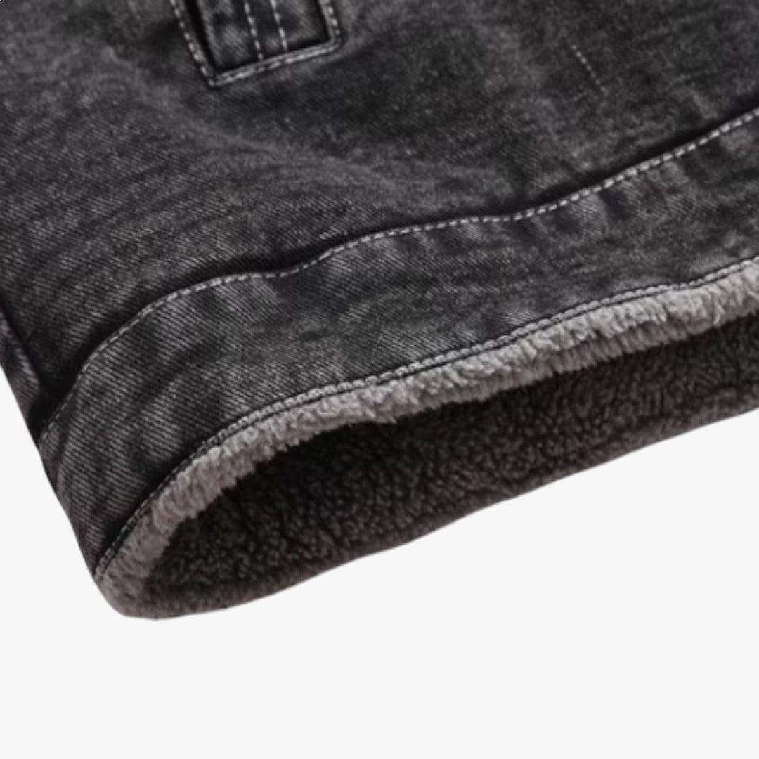 Miles & Luna Wool Denim Jacket for Men