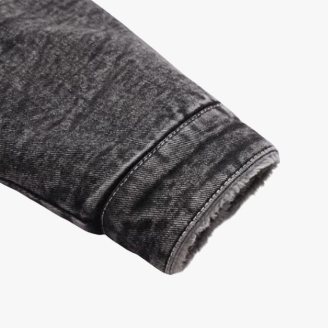 Miles & Luna Wool Denim Jacket for Men