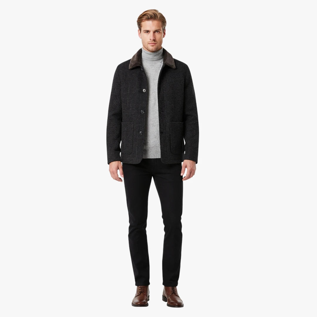 Miles & Luna Wool Jacket for Men