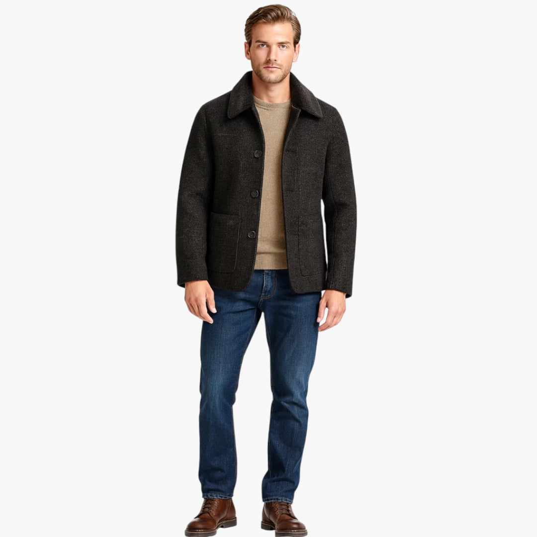 Miles & Luna Wool Jacket for Men