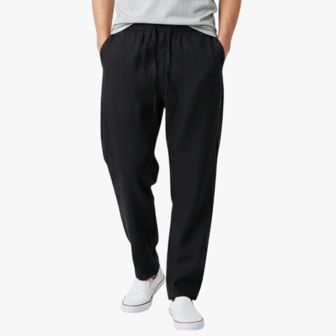 Kingston | Trousers Linen Loose Fit Summer Pants for Men
