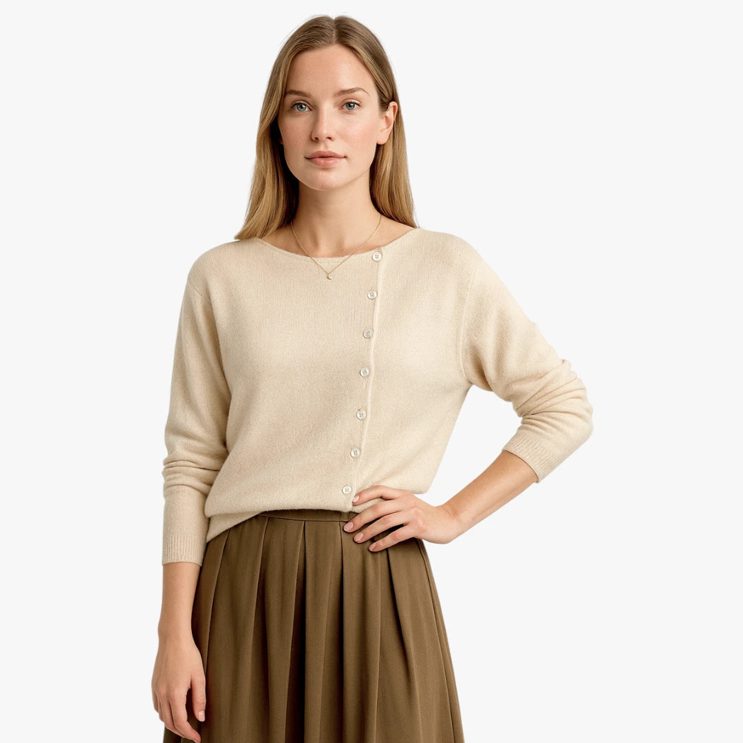 Miles & Luna Button Sweater for Women