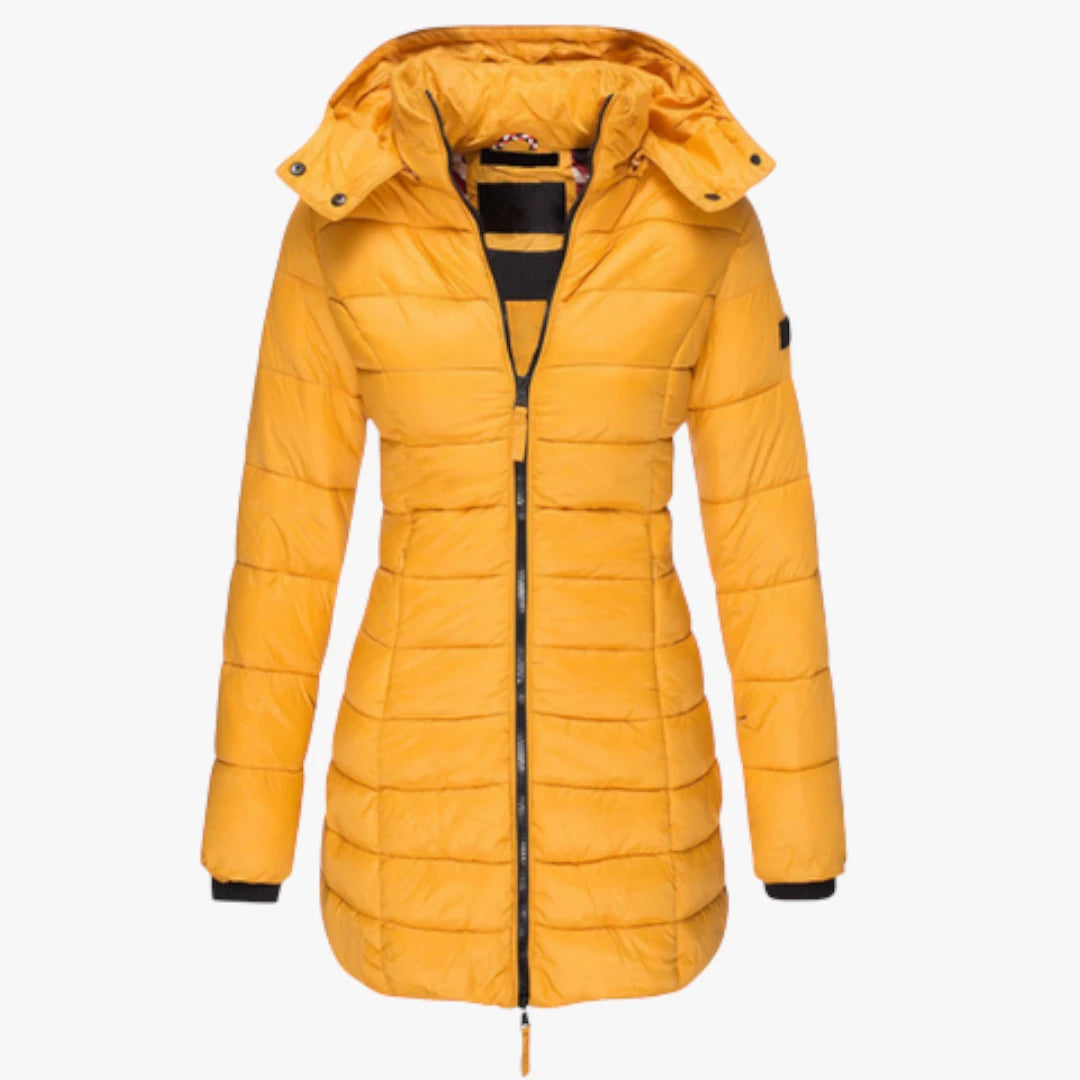Miles & Luna Jacket Long Puffer Design For women