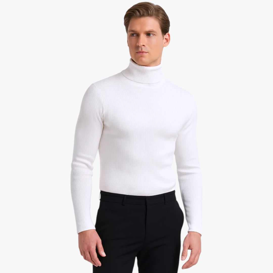 Miles & Luna Stylish Italian Design Wool Sweater for Men
