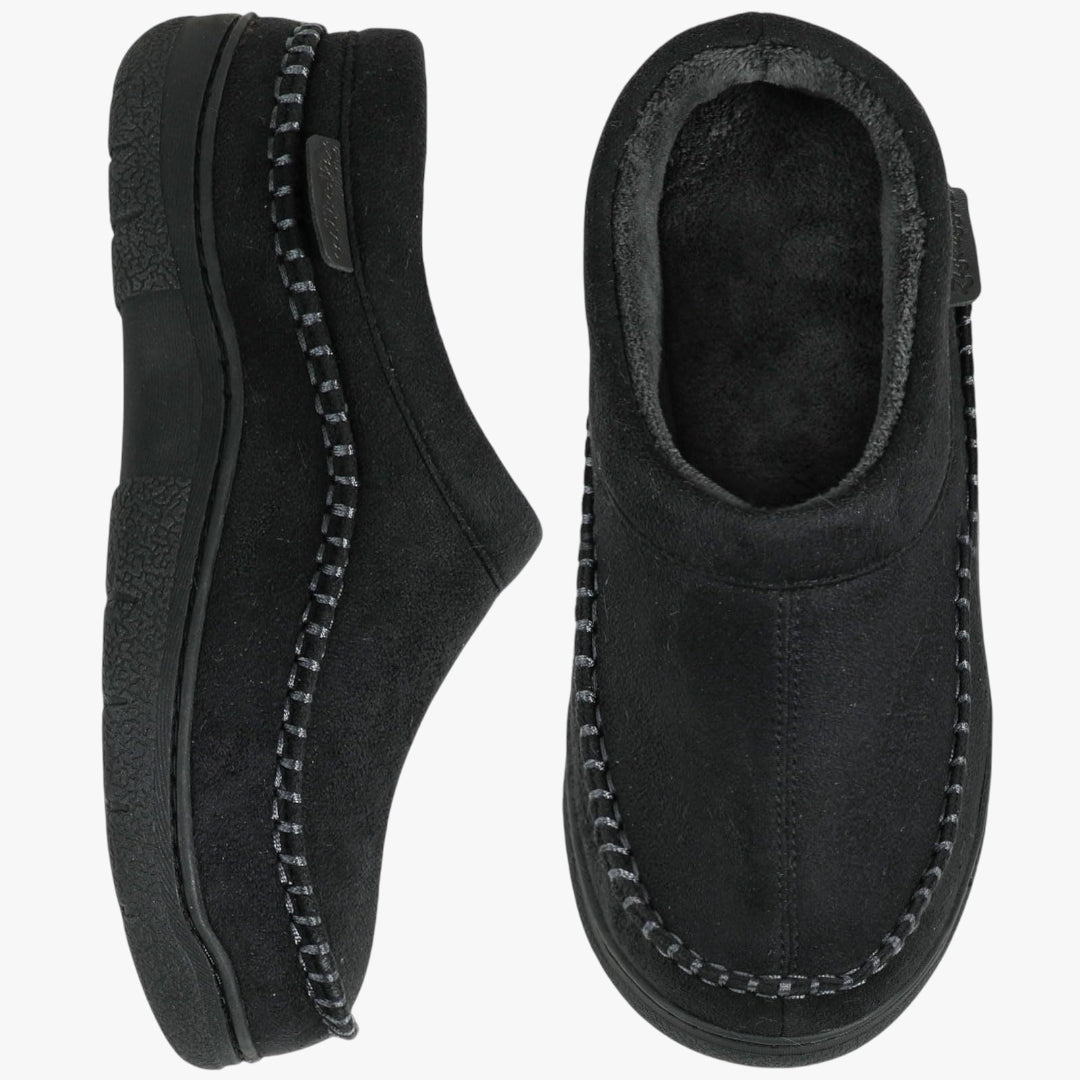 Brayan | Suede Indoor House Shoes with Warm Fleece Lining for Men