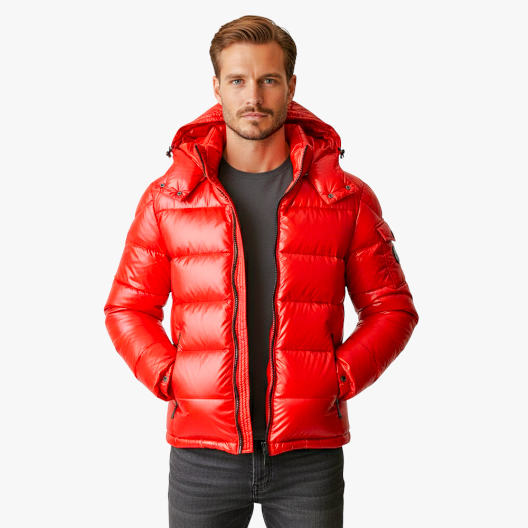 Miles & Luna Thiago Down Jacket with Warm Insulation and Water-Repellent Design for Men