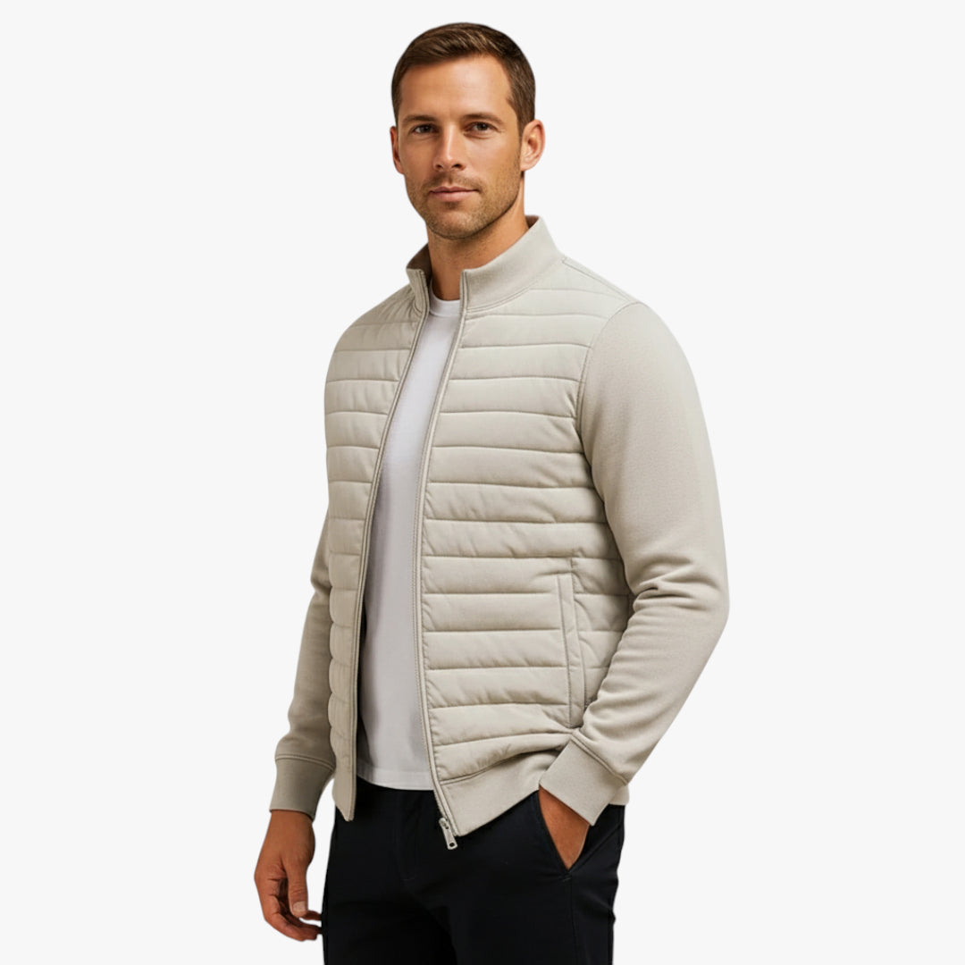 Ryan | Jacket Bomber Winter Design with High Collar for Men