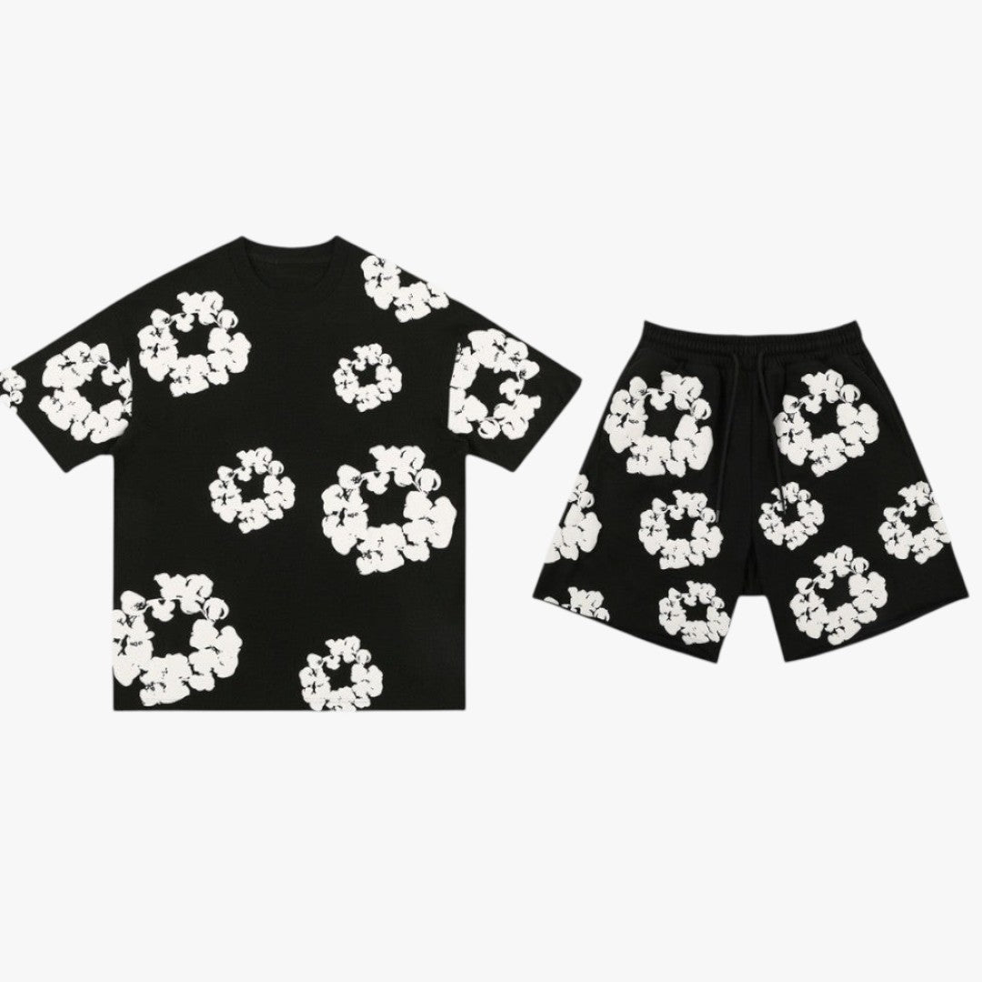 Miles & Luna 2-Piece Set Cotton T-Shirt and Shorts Unisex