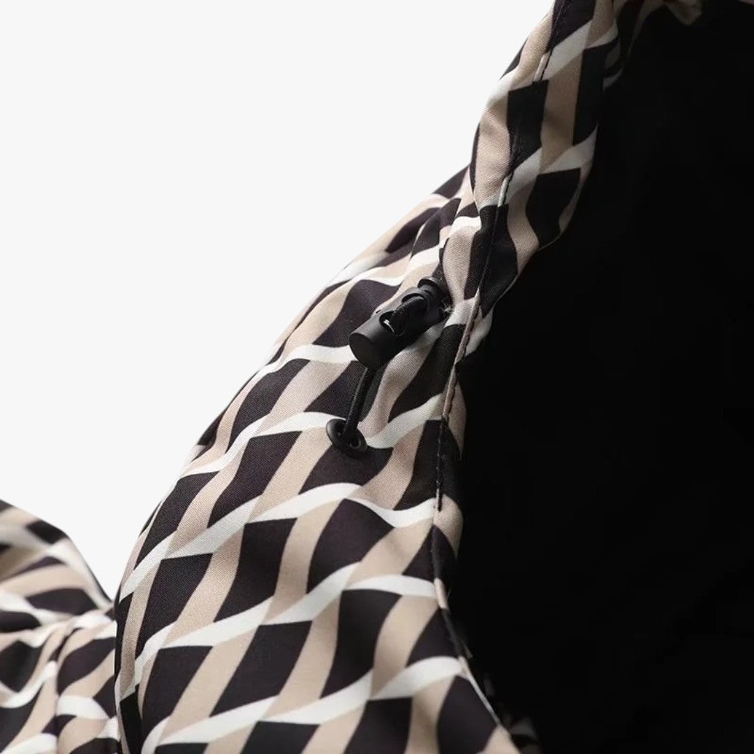 Miles & Luna Belted Puffer Jacket for Women