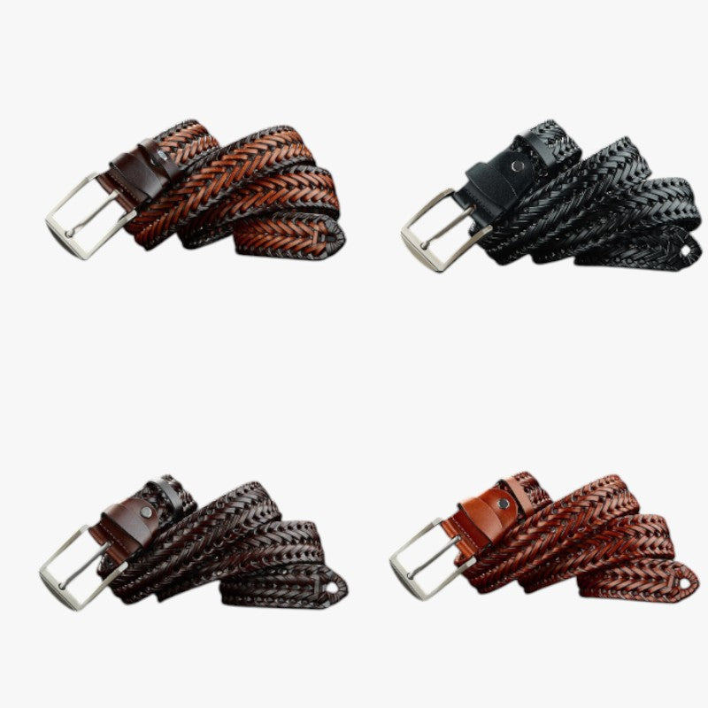 Miles & Luna Braided Legacy Belt for Men