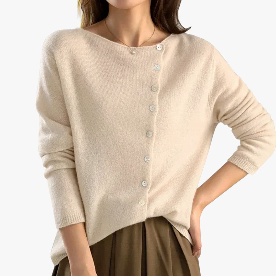 Miles & Luna Button Sweater for Women