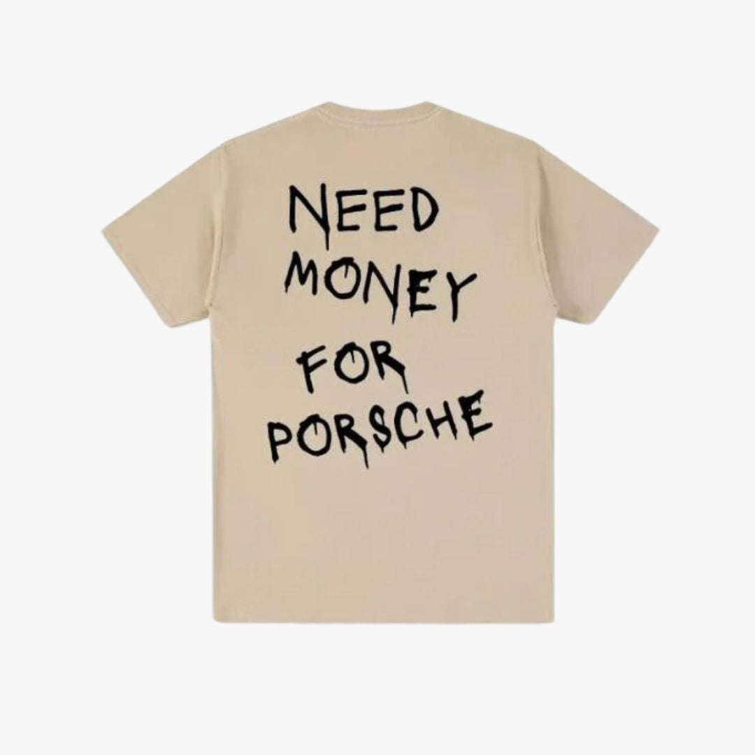 Miles & Luna | Car Statement Print T-Shirt for Men