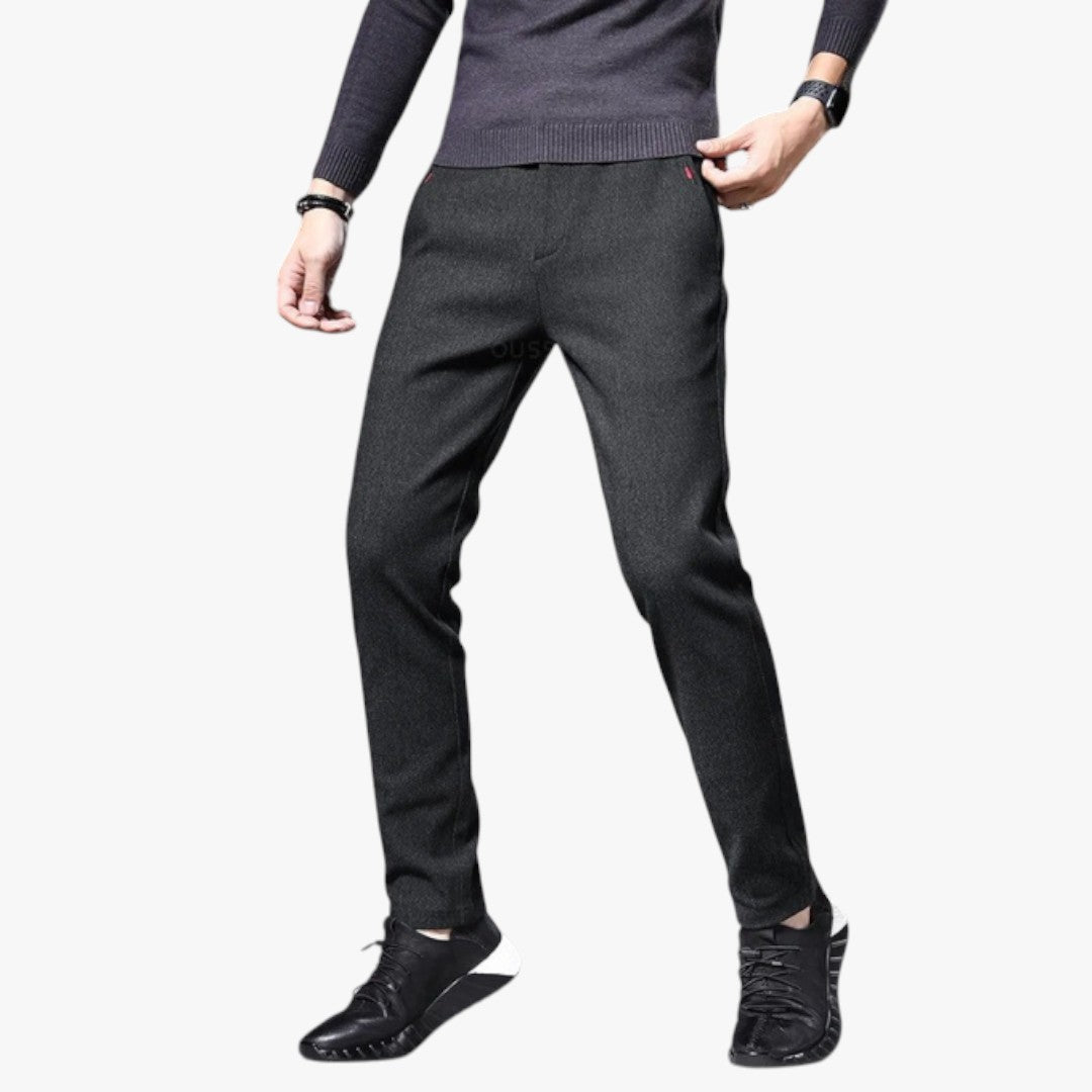 Miles & Luna Casual Brushed Pants for Men
