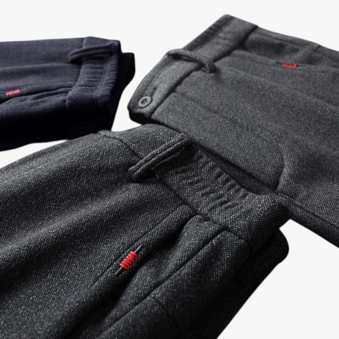 Miles & Luna Casual Brushed Pants for Men
