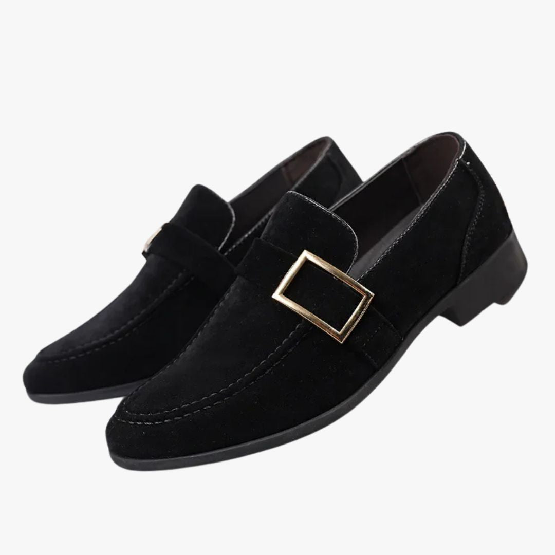Miles & Luna Casual Imitation Suede Loafers for Men
