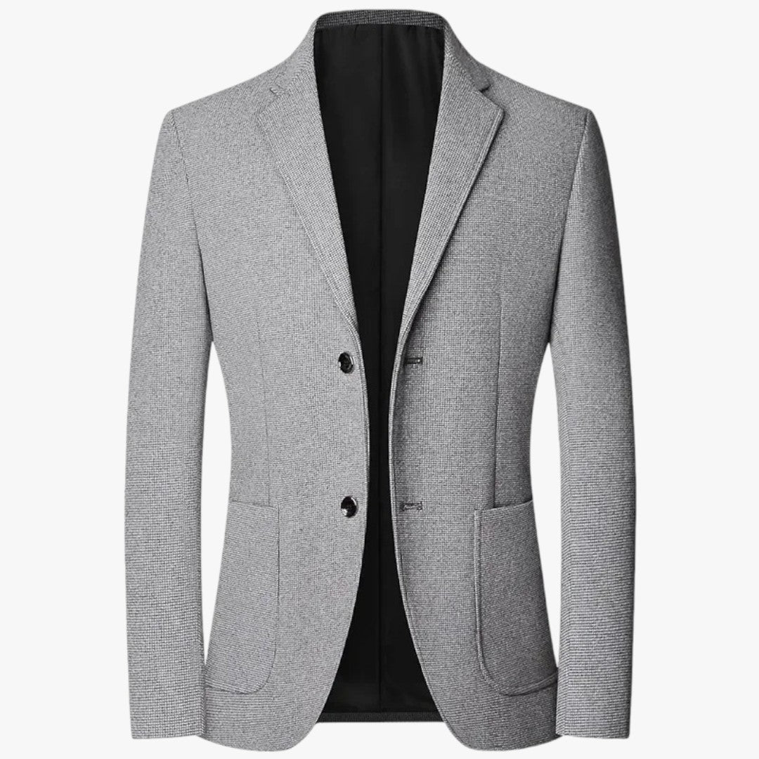 Miles & Luna Casual Velvet Slim Fit Blazer for Men