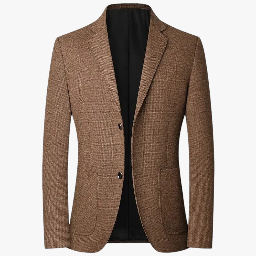 Miles & Luna Casual Velvet Slim Fit Blazer for Men