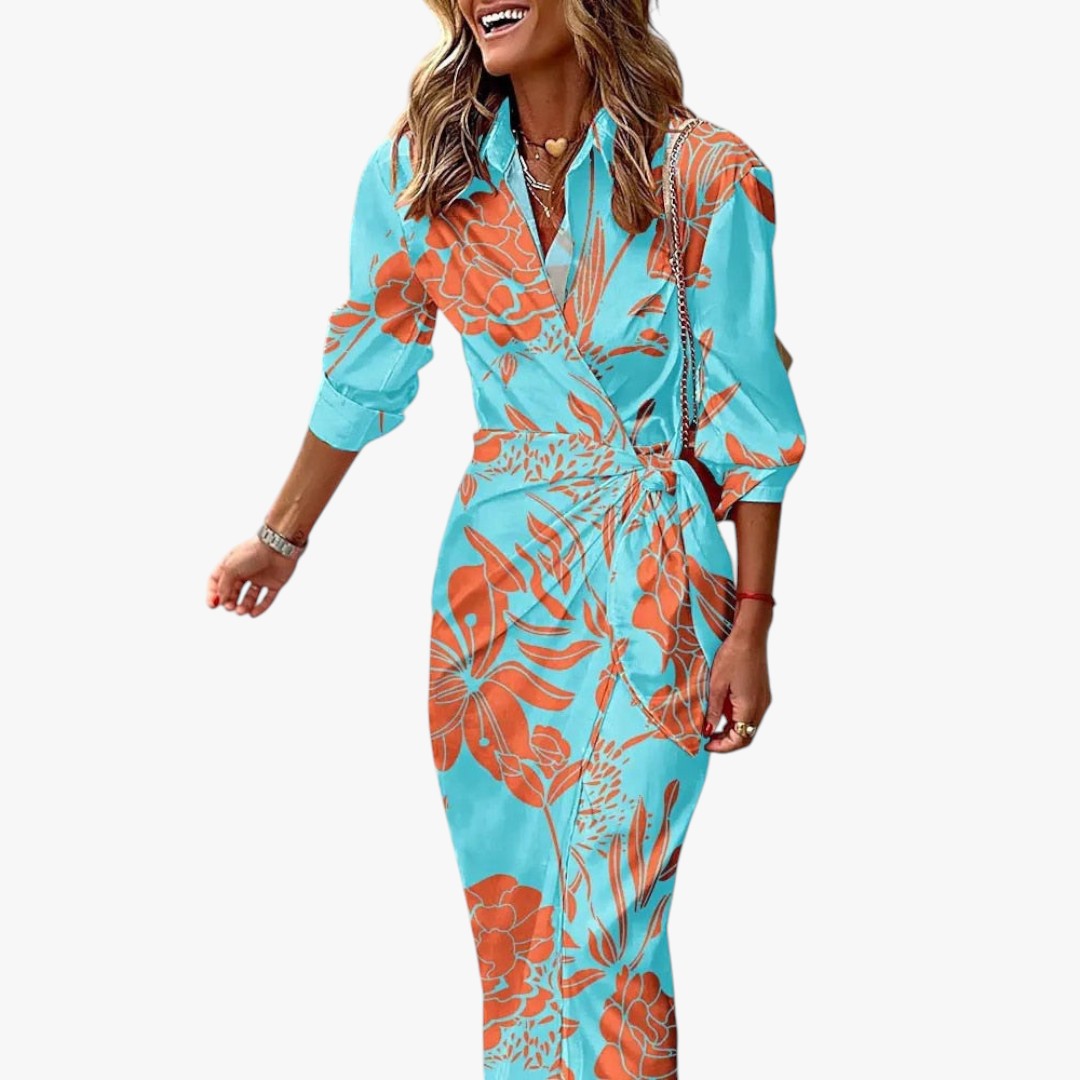 Miles & Luna Chic Summer Beach Dress for Women