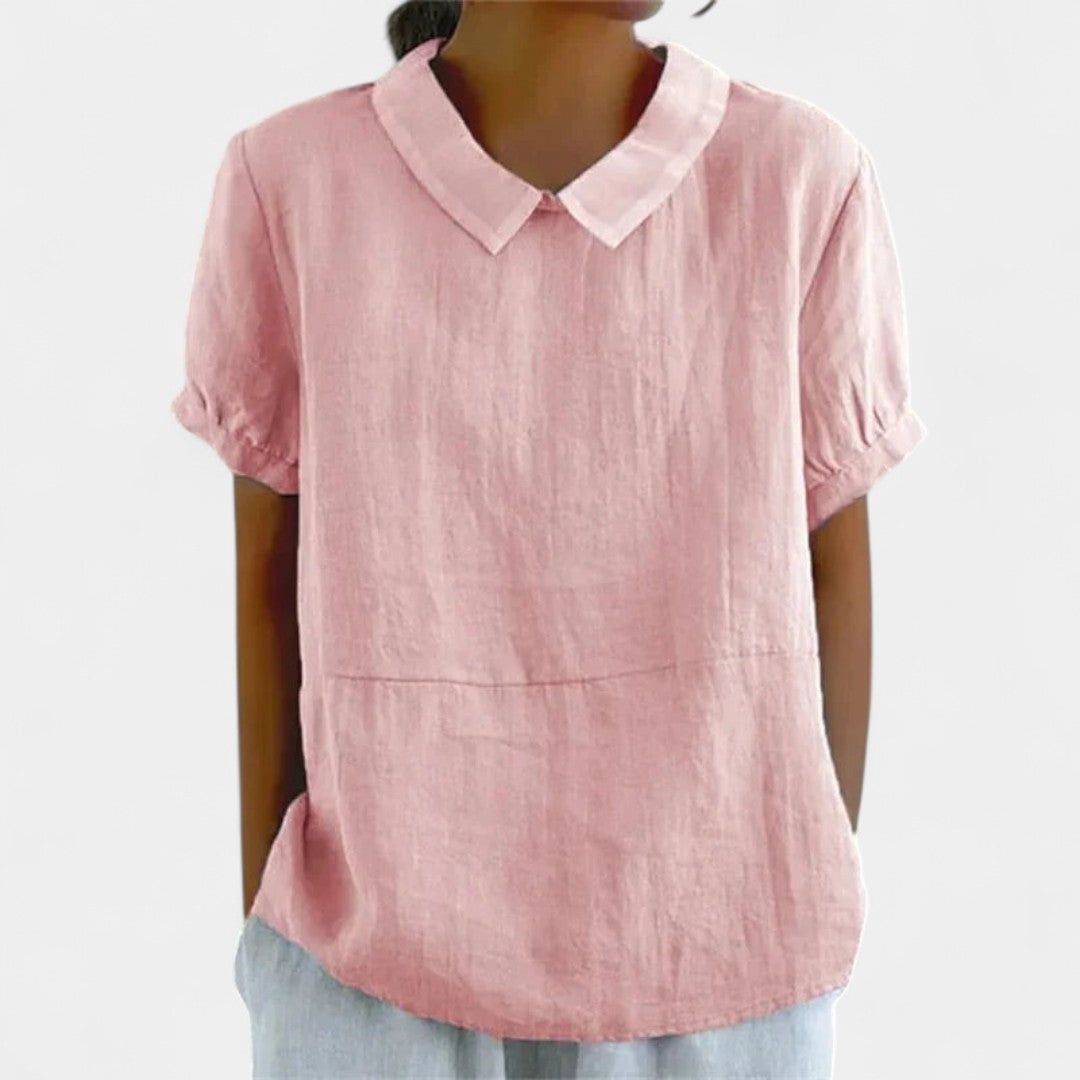 Miles & Luna Comfortable Soft Linnen Blouse for Women