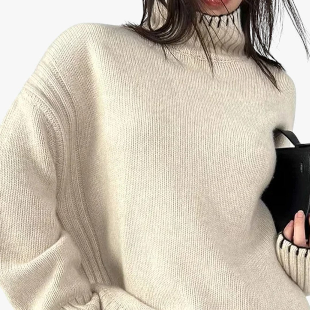 Miles & Luna Comfortable Soft Loose Knitted Jumper for Women
