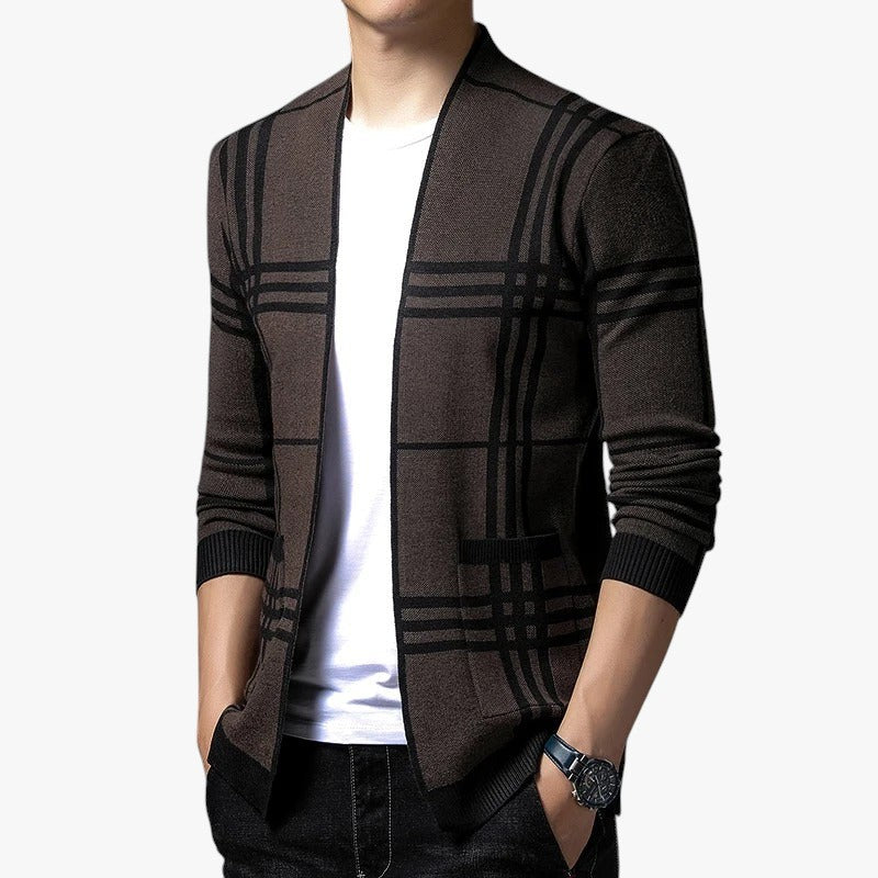 Miles & Luna Contemporary Cardigan for Men