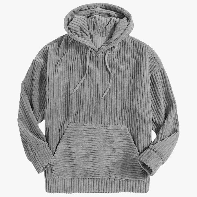 Miles & Luna Corduroy Hoodie for Men