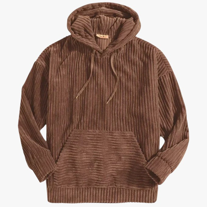 Miles & Luna Corduroy Hoodie for Men