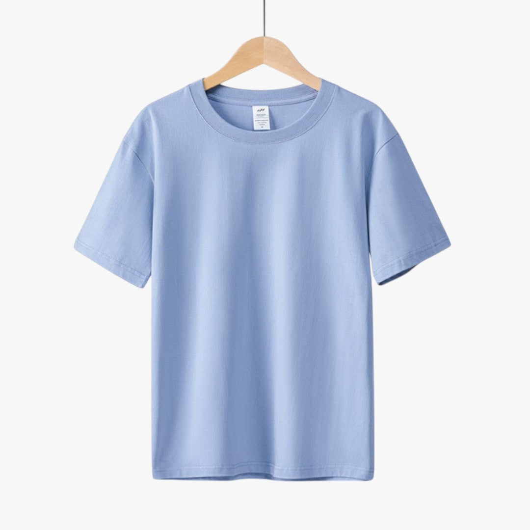 Miles & Luna Cotton Crew Neck T-Shirt for Men