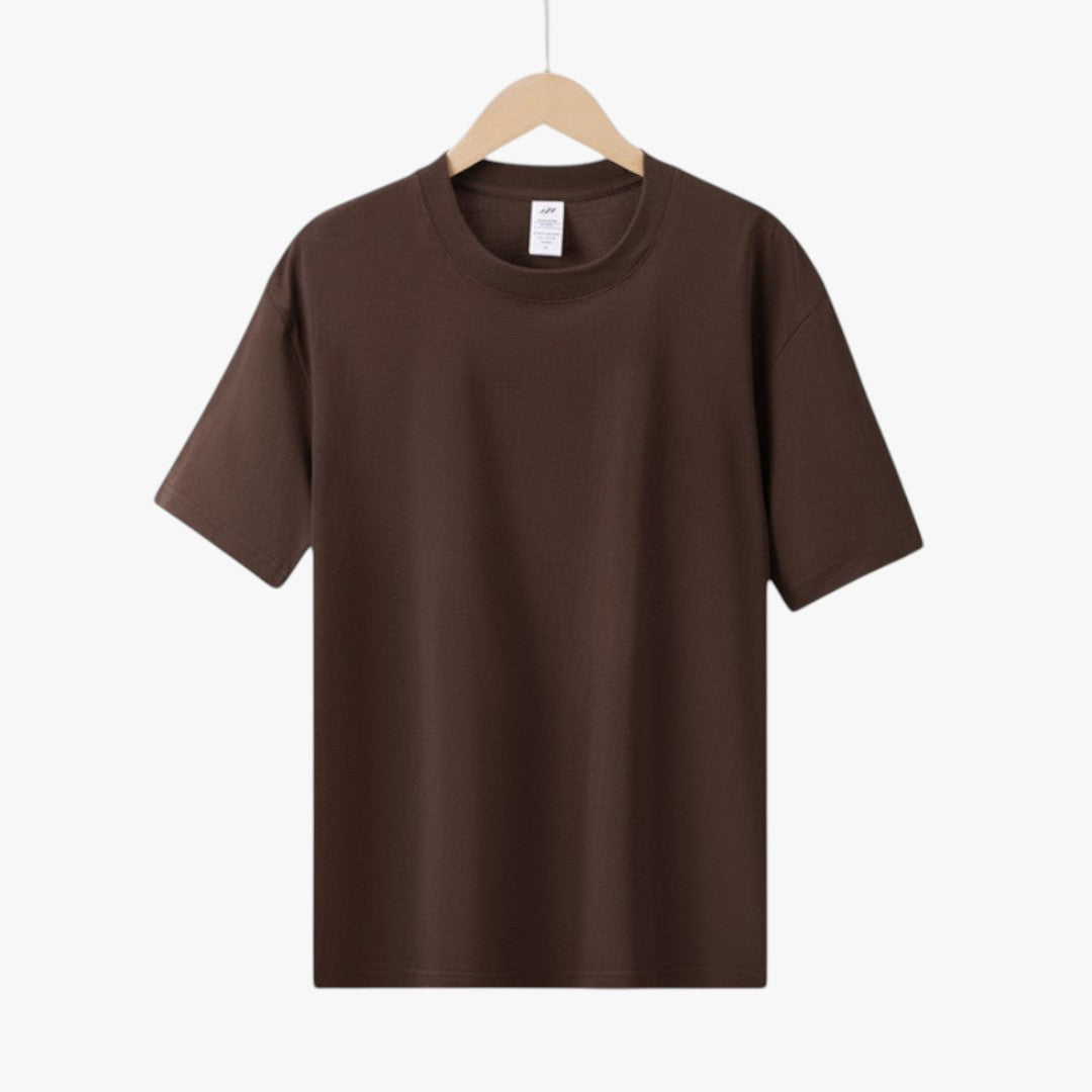 Miles & Luna Cotton Crew Neck T-Shirt for Men