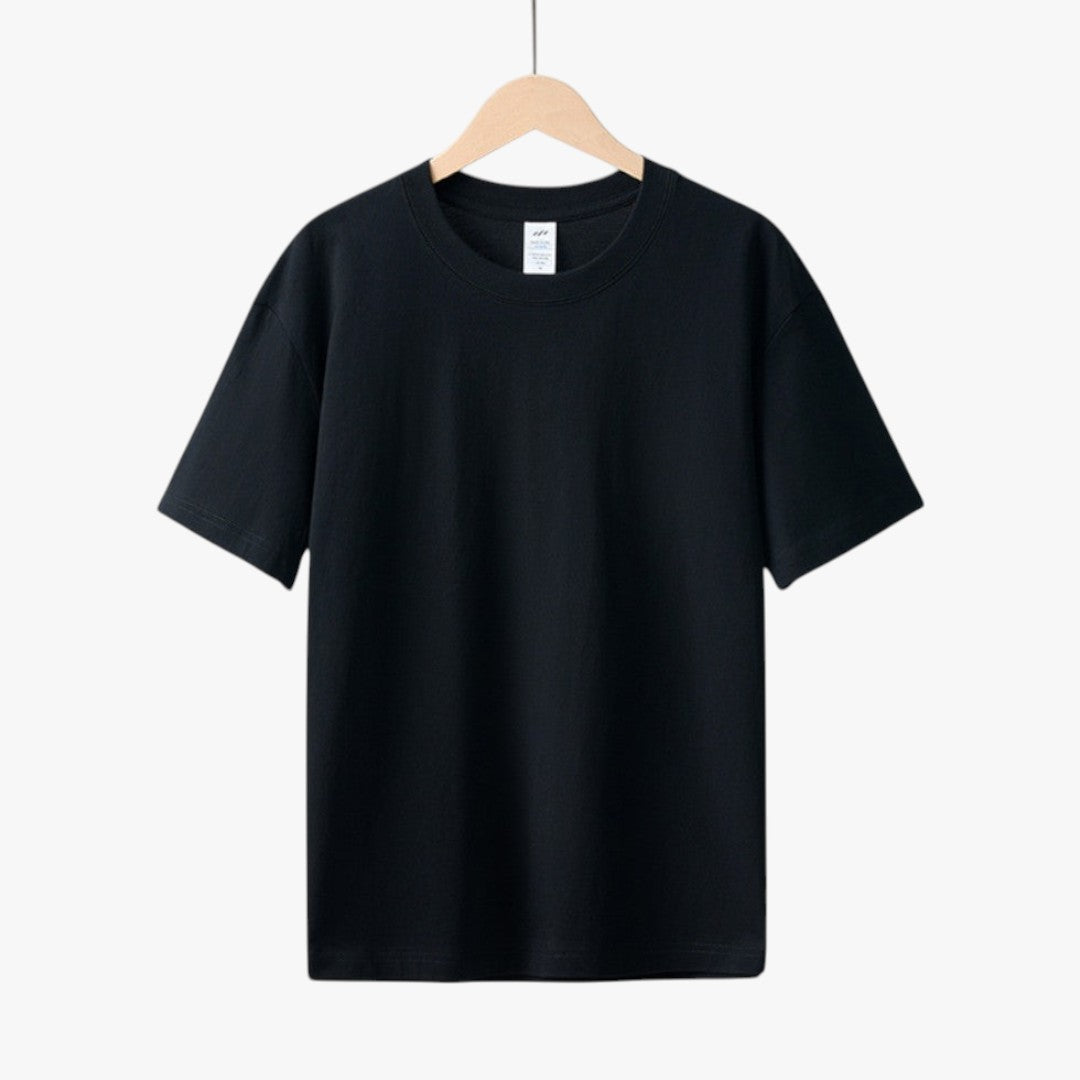 Miles & Luna Cotton Crew Neck T-Shirt for Men