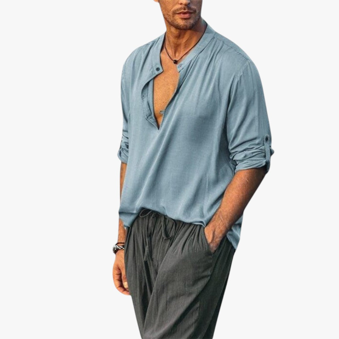 Miles & Luna Cotton Summer Shirt for Men