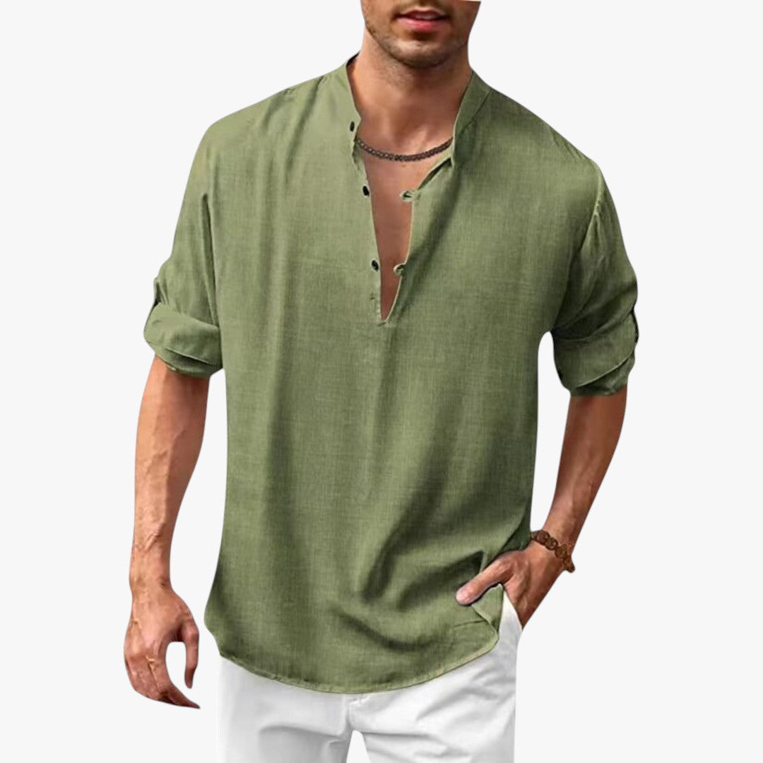 Miles & Luna Cotton Summer Shirt for Men