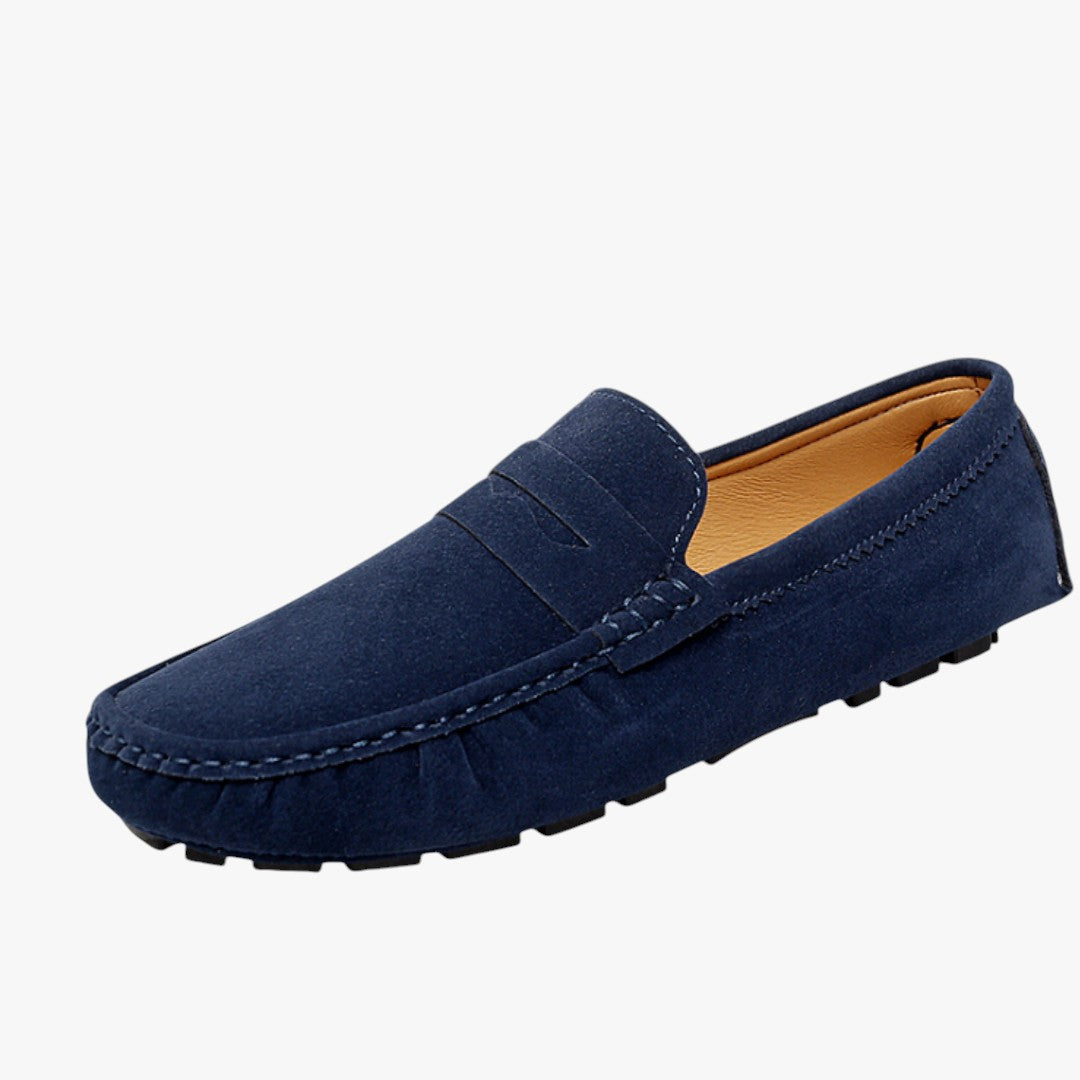 Miles & Luna Driving Loafers Classic Suede Lightweight & Flexible for Casual Wear for Men