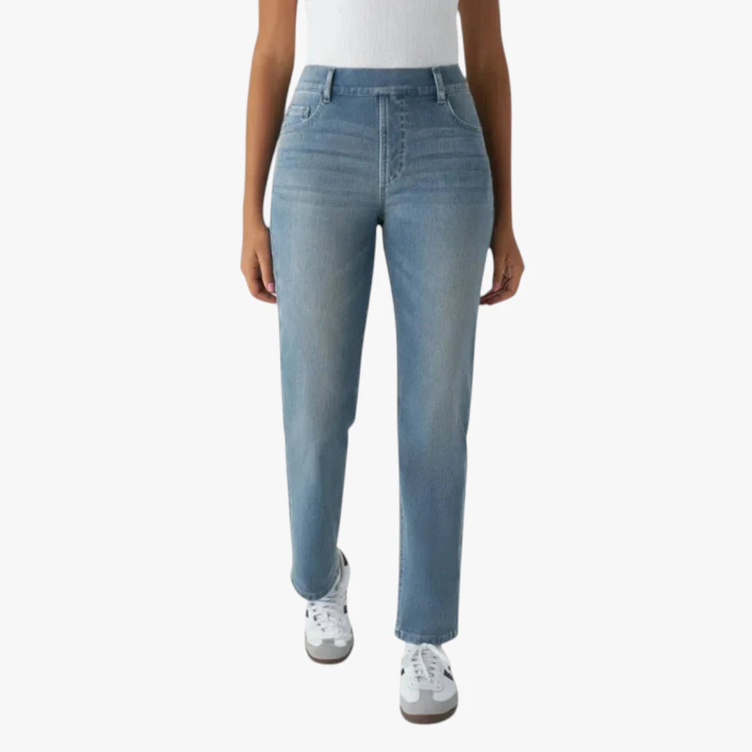 Miles & Luna Elastic Pants - Comfortable Stretch Pants, Stylish and Casual Pants for Daily Use