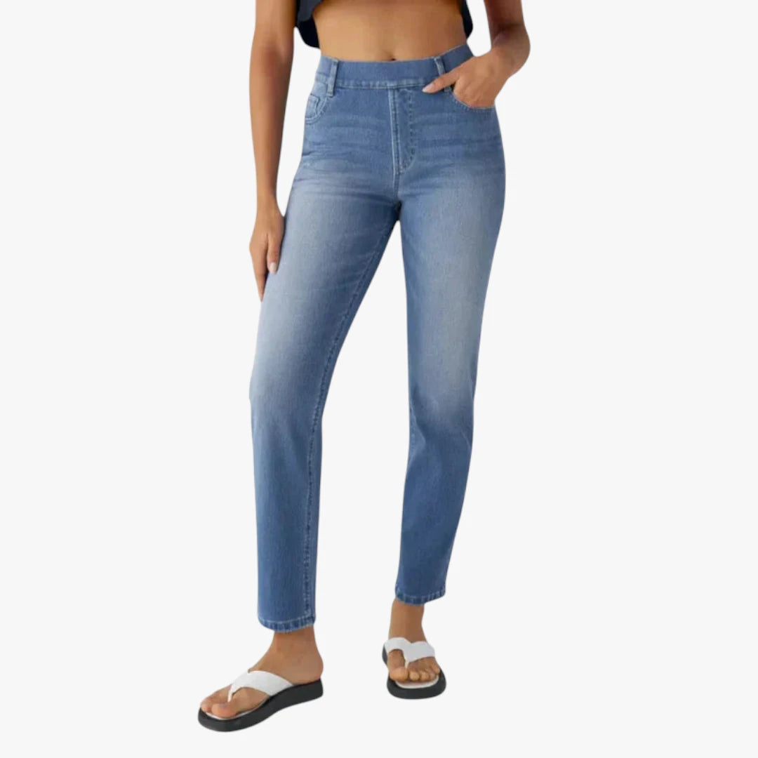 Miles & Luna Elastic Pants - Comfortable Stretch Pants, Stylish and Casual Pants for Daily Use