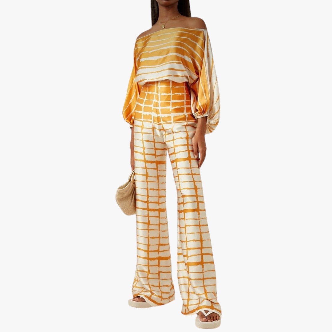 Miles & Luna Elegant Summer 2-Pieced Set for Women