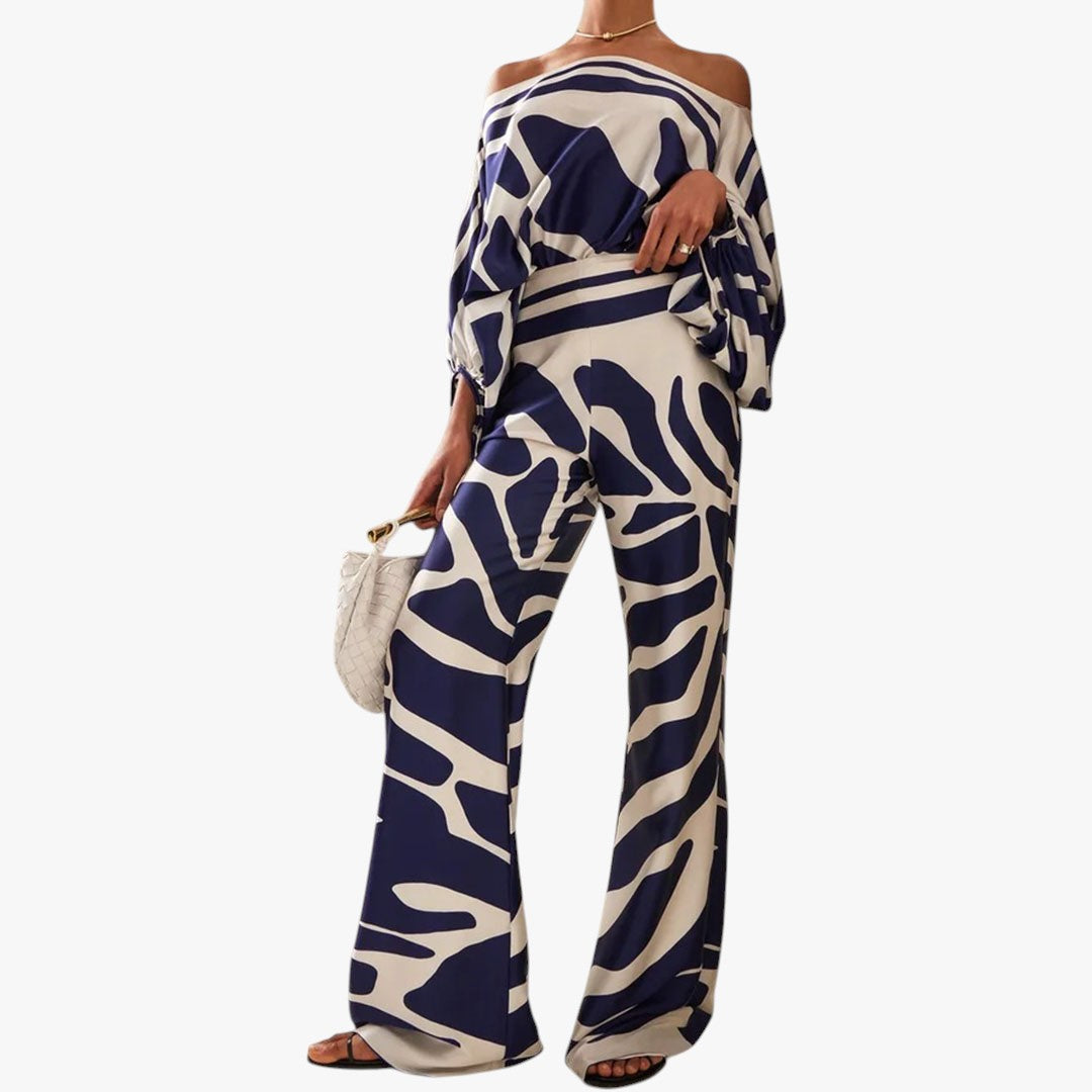 Miles & Luna Elegant Summer 2-Pieced Set for Women