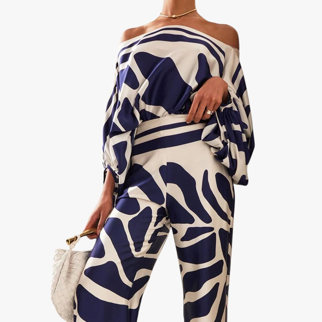 Miles & Luna Elegant Summer 2-Pieced Set for Women