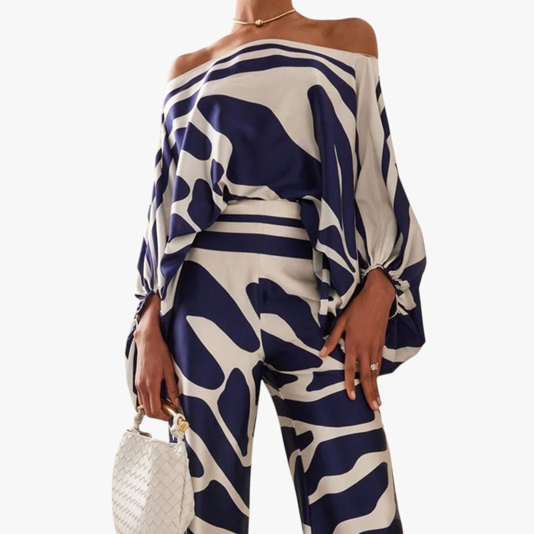 Miles & Luna Elegant Summer 2-Pieced Set for Women