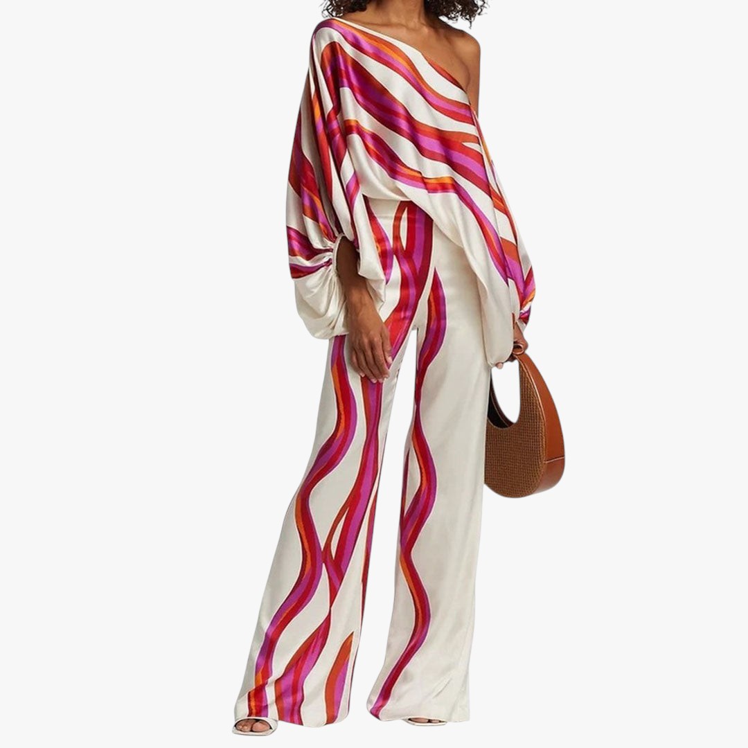 Miles & Luna Elegant Summer 2-Pieced Set for Women