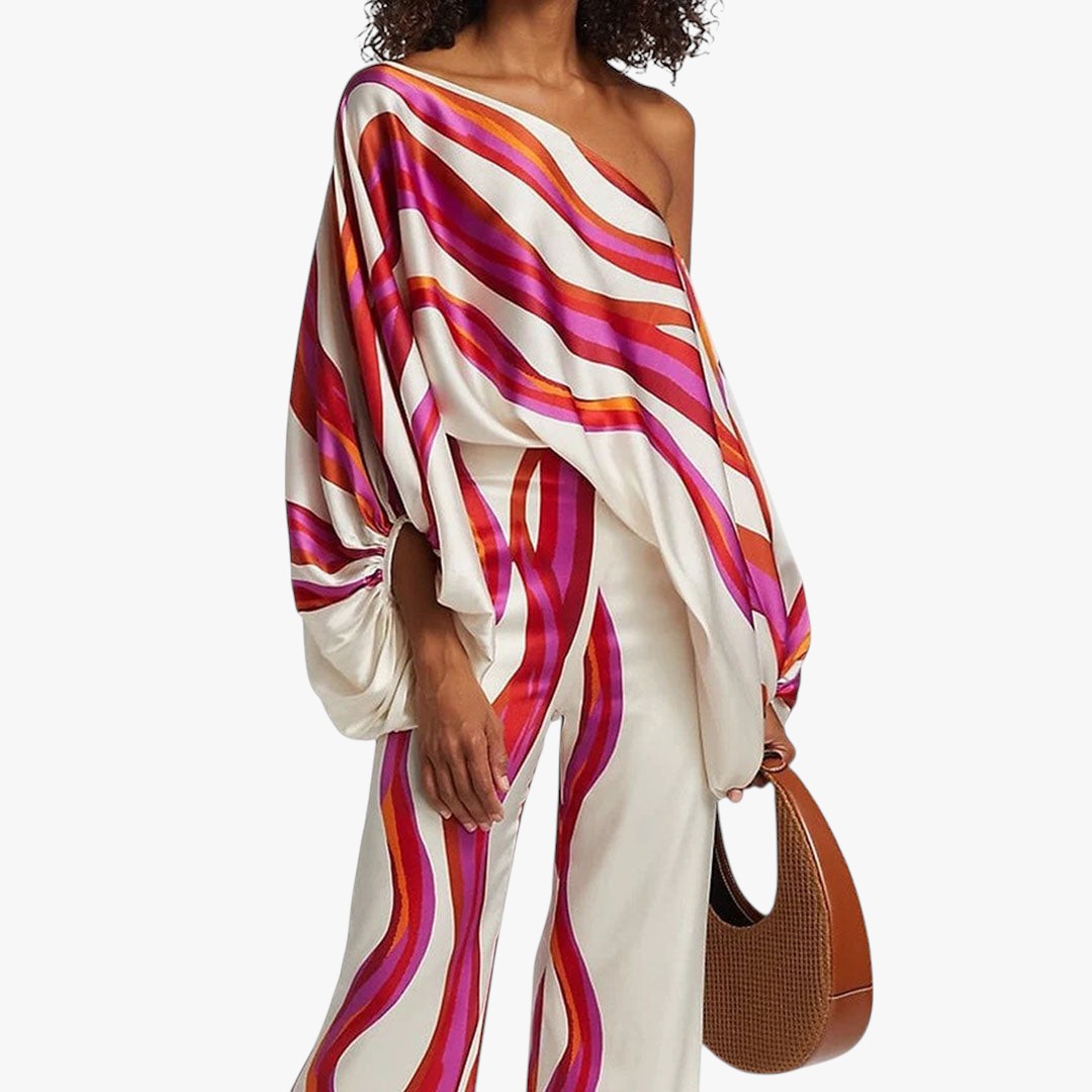 Miles & Luna Elegant Summer 2-Pieced Set for Women