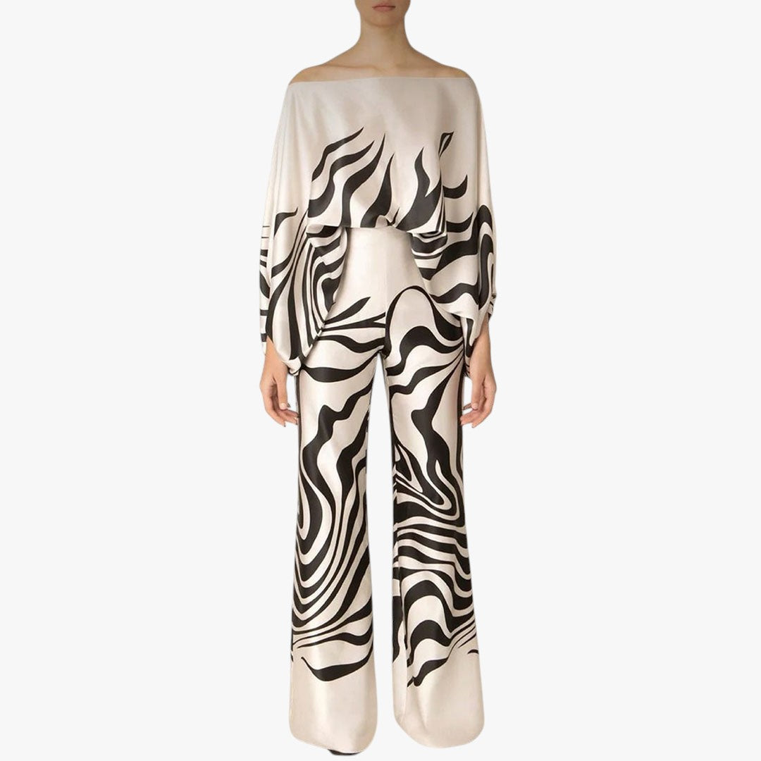Miles & Luna Elegant Summer 2-Pieced Set for Women