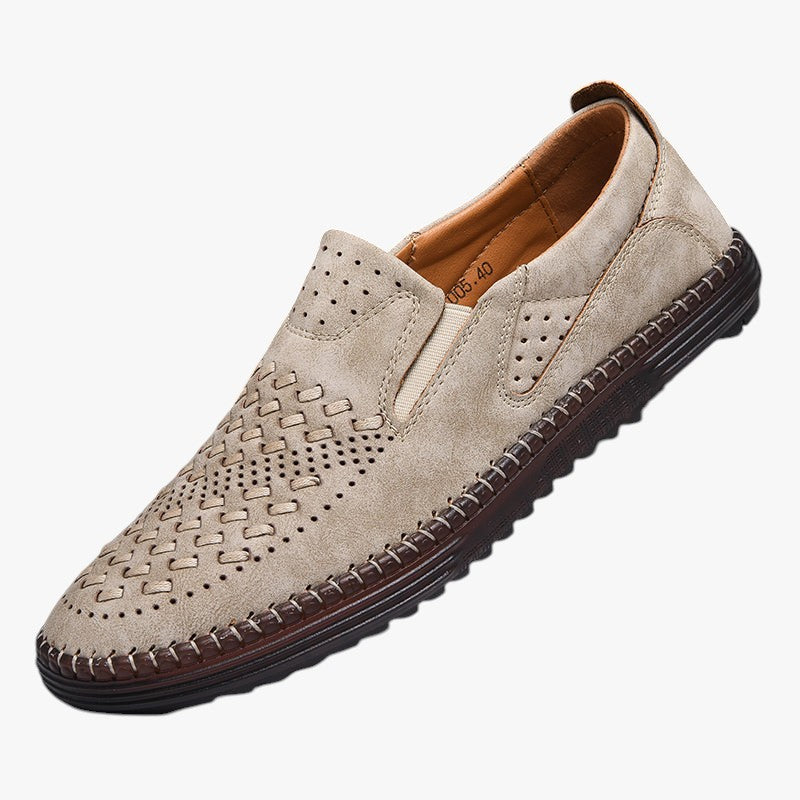 Miles & Luna Genuine Leather Loafer for Men