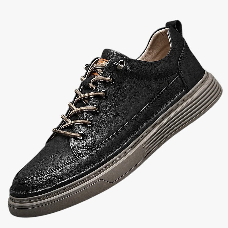 Miles & Luna Genuine Leather Sneaker for Men